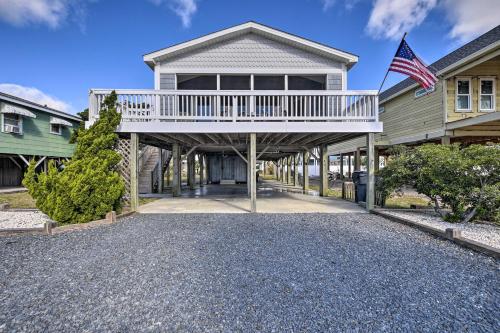 2nd-Row Holden Beach Abode - Steps to Ocean!