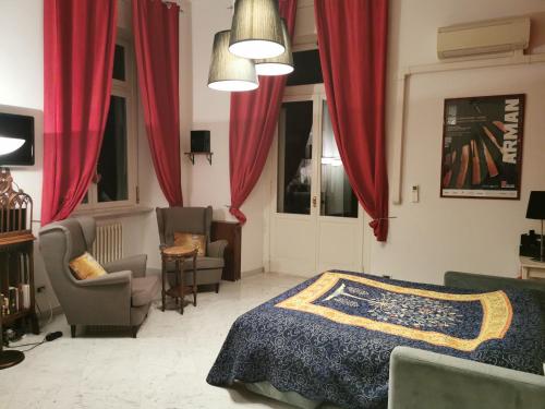 Una cama o camas en una habitación de Casa Margherita