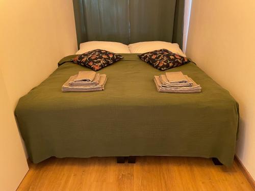 Posteľ alebo postele v izbe v ubytovaní Zentrum & Parkmöglichkeit Apartment