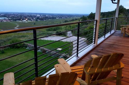 Μπαλκόνι ή βεράντα στο La Maison de l'Ecu : charme et vue incroyable