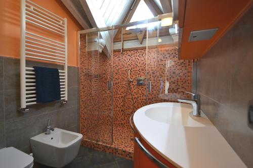 Bilik mandi di Appartamenti Calanda - Livigno Center