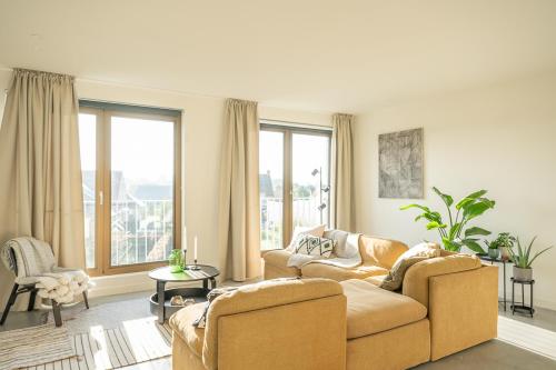 Χώρος καθιστικού στο Trendy Apartments as Base to Discover Ghent