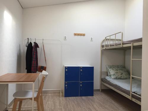 Litera o literas de una habitación en Inside Busan Hostel