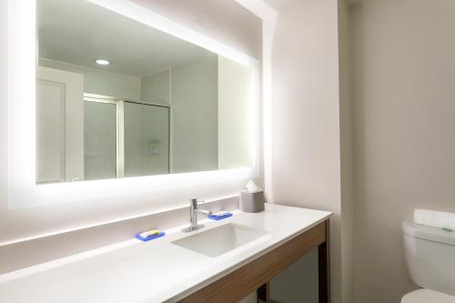 Phòng tắm tại Holiday Inn Express & Suites Searcy, an IHG Hotel
