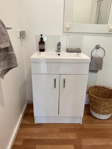 Koupelna v ubytování The Oak Studio Yarck