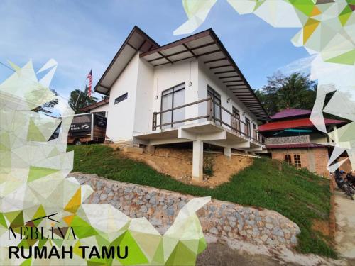 Bangunan di mana terletaknya rumah percutian