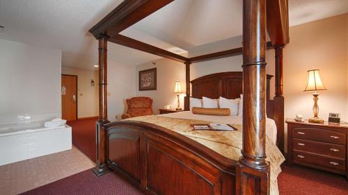 Cama o camas de una habitación en Best Western Of Huron