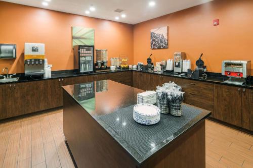 a cake sitting on top of a counter in a store at Sleep Inn & Suites Hurricane Zion Park Area in Hurricane