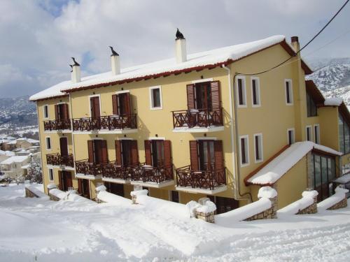 Ahilion Hotel en invierno