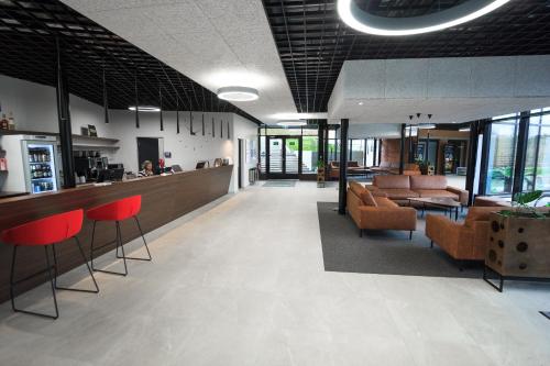 Posezení v ubytování Kääriku Hotel