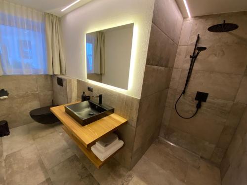 Un baño de Ferienhaus Ragg
