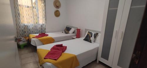 Posteľ alebo postele v izbe v ubytovaní CASA FULVIO FUERTEVENTURA