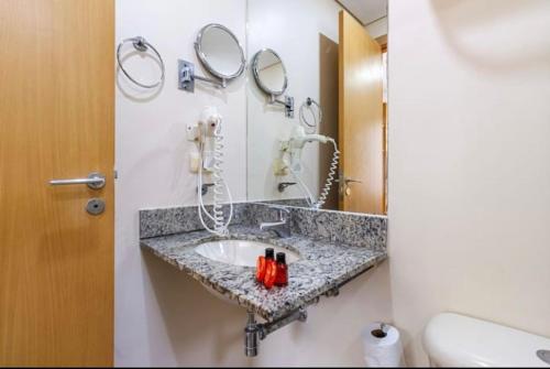 Ванная комната в Flat - Consolação, próximo à Avenida Paulista