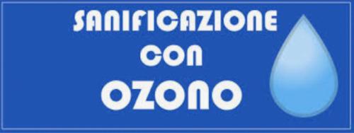a blue sign that says santa anaahoahoahoahoahoahoahoaho at Palazzo Savoia 1856 in Fasano