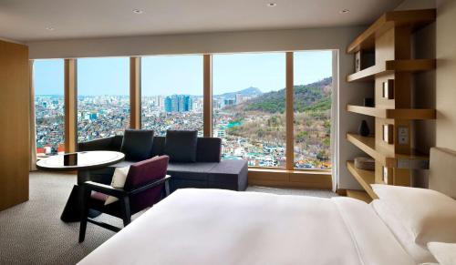 그랜드 하얏트 서울 객실 침대