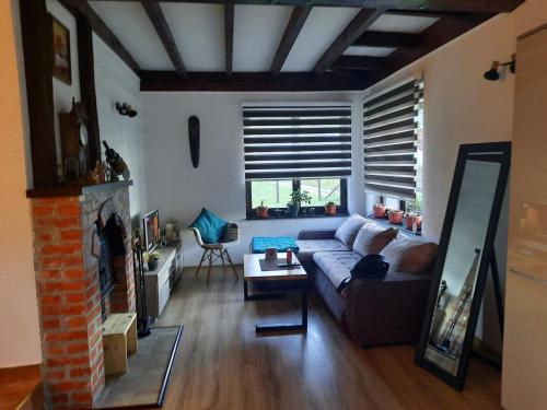 Un lugar para sentarse en Drinski oganj kuca za odmor