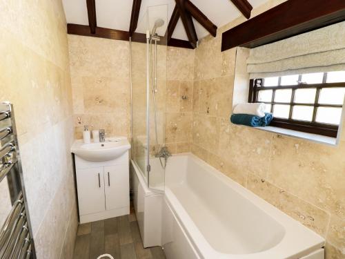 Et badeværelse på King's Cottage