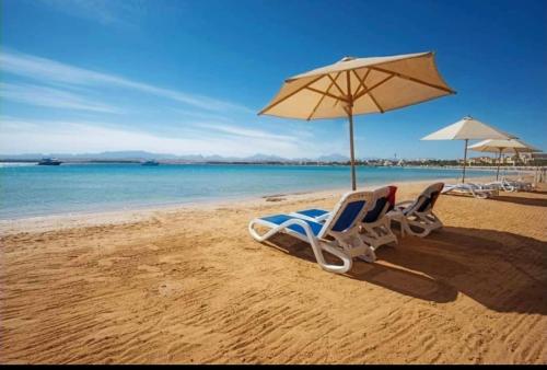 Beachfront Cozy One Bedroom apartment Sahl Hasheesh Palma de Piazza
