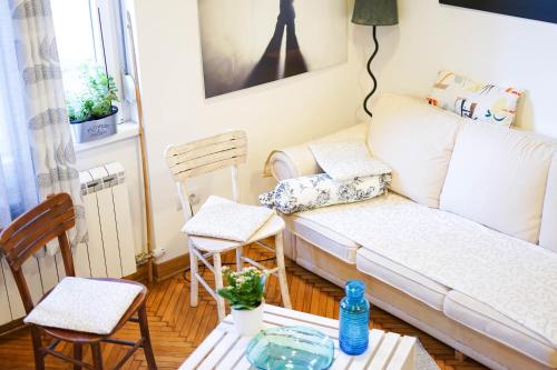 Χώρος καθιστικού στο Apartment Park