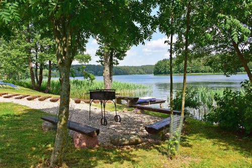 Landskap semula jadi dekat dengan the country house