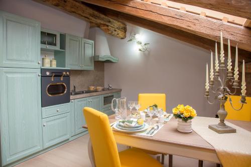 Dapur atau dapur kecil di Agriturismo Ae Cavane