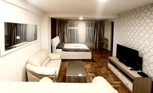 TV/trung tâm giải trí tại Apartman City Center 1-šetalište