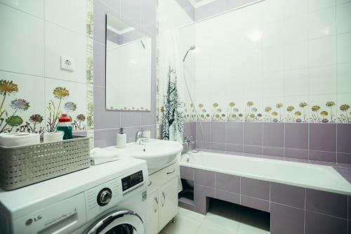 Ett badrum på Vodogray apartments