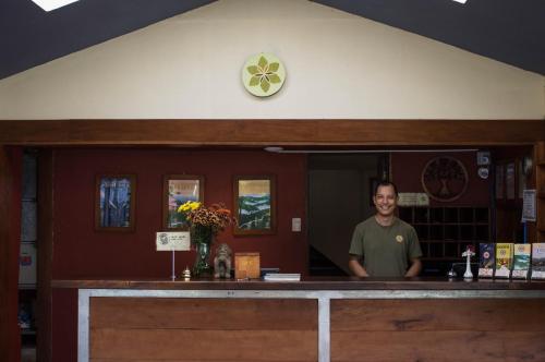 Ο χώρος του λόμπι ή της ρεσεψιόν στο Valle Escondido Nature Reserve Hotel & Farm