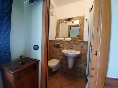 Kúpeľňa v ubytovaní B&B Il Grappolo