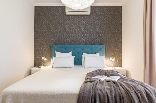 Postel nebo postele na pokoji v ubytování Charming retreat in the heart of Split