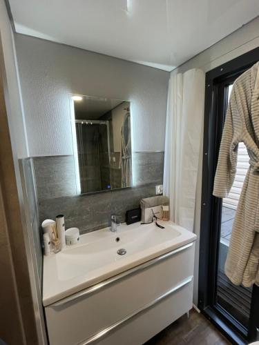 Ένα μπάνιο στο Slapen op het Water