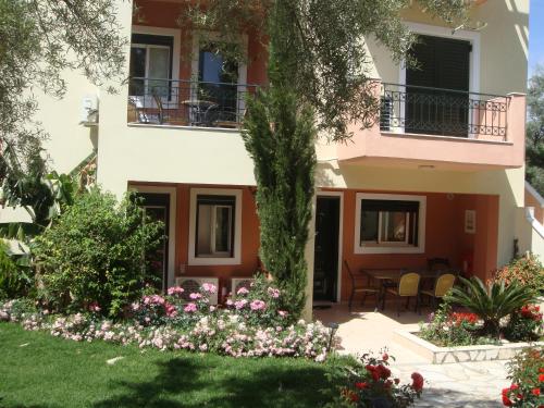 Zahrada ubytování PHILIPPOS Hotel Apartments