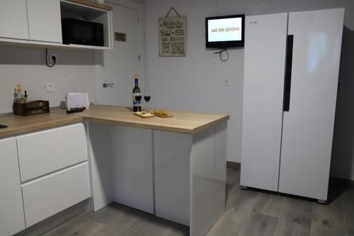 Una cocina o kitchenette en AKI ME QUEDO