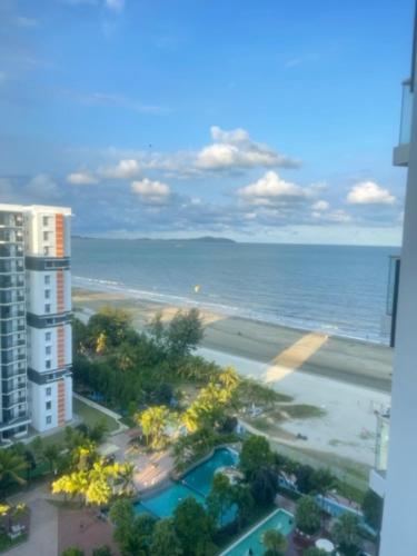 Landskap semula jadi dekat dengan apartmen