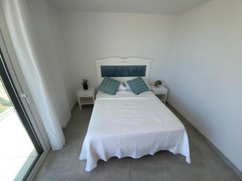 Postelja oz. postelje v sobi nastanitve Casa Banderas - La Cala De Mijas Lovely 3 Bed Apartment