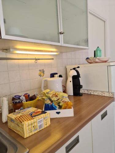 Dapur atau dapur kecil di CA' DA ELISA