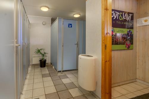 Koupelna v ubytování First Camp Bø - Telemark