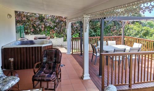 Balkoni atau teres di Ridgeview Holiday Accommodation