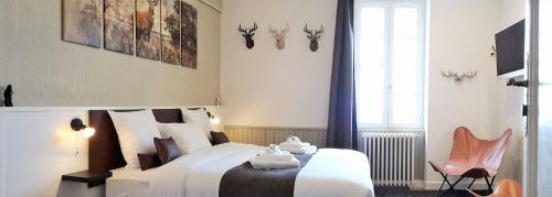 Легло или легла в стая в Château Marith - Etablissement climatisé avec Piscine