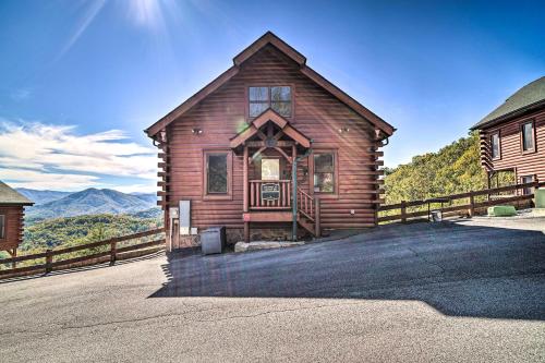 Tranquil Altitude Cabin with Deck and Hot Tub!