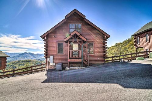 Tranquil Altitude Cabin with Deck and Hot Tub!