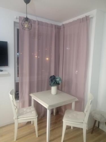 TV a/nebo společenská místnost v ubytování Apartman Viktoria
