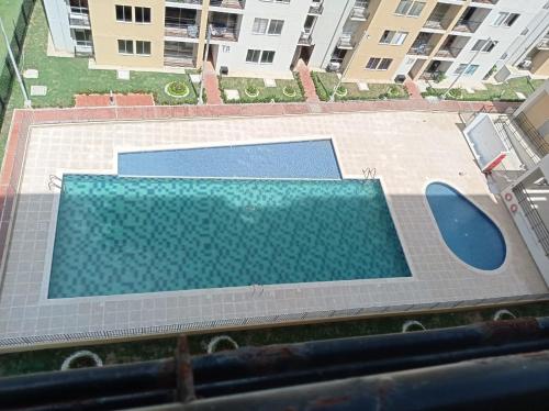 Vista sulla piscina di Apartamento de Henry y Rita o su una piscina nei dintorni