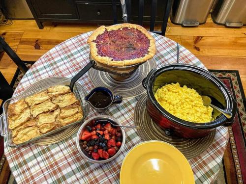 Jídlo v bed and breakfast nebo okolí