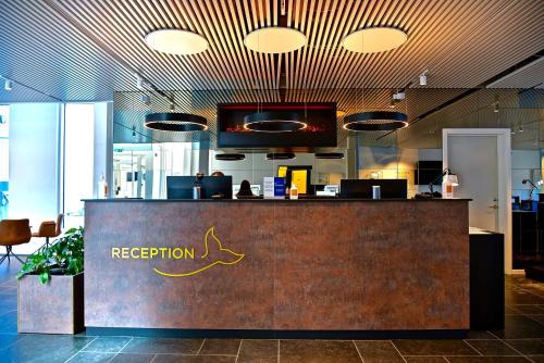 Fuajee või vastuvõtt majutusasutuses Best Western Plus Hotel Ilulissat