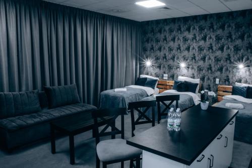 Χώρος καθιστικού στο Apartamenty EXPO Nadarzyn 3Rooms