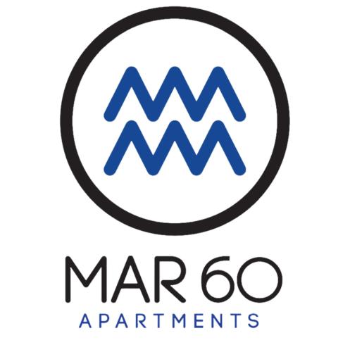 a logo for marco apartments at MAR60 Apartments in Caorle