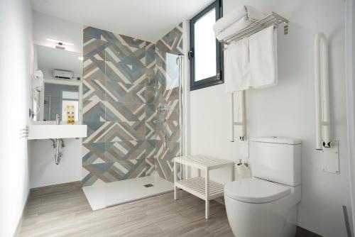 Kúpeľňa v ubytovaní EM21 Apartamentos