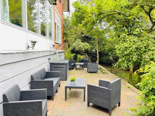 Zahrada ubytování aday - Aalborg mansion - Big apartment with garden