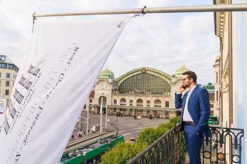 Tetamu yang menginap di Hotel Euler Basel